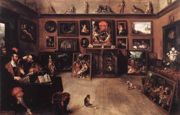 An Antique Dealer-s Gallery, Francken, Frans II